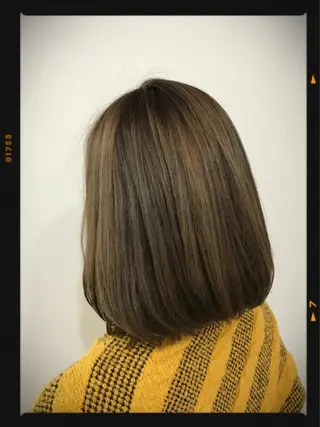 ミディアム カラー 相武台ショート特化 💐川崎希💐のヘアスタイル