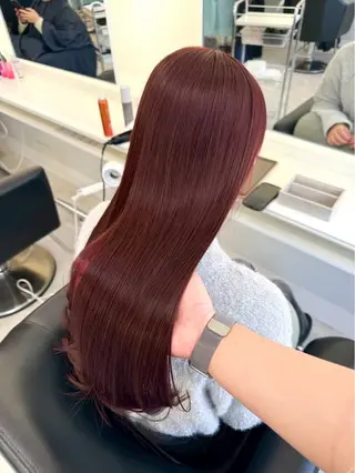ロング カラー Parve  Mix 🫧梶川虹のヘアスタイル