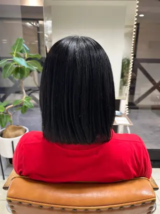 カラー ヤマダ カホのヘアスタイル