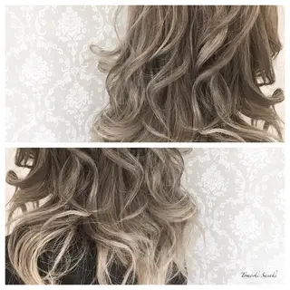 カラー ササキ トモシのヘアスタイル