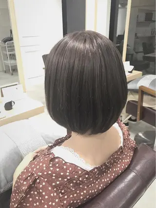 ショート カラー マンツーマン/透明感 foi hairのヘアスタイル