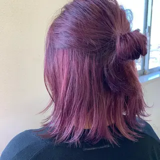 ミディアム カラー SALOWIN名古屋栄店所属・Yuuki🌷名古屋 栄 カラー/ボブのヘアスタイル