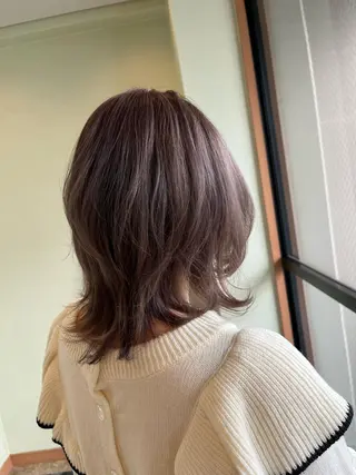 ミディアム number yukiのヘアスタイル