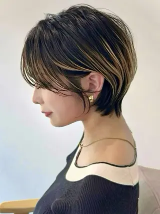 ショート パーマ ショートの匠 ✂️心斎橋・みねのヘアスタイル