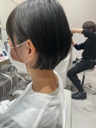 ショート カラー 小野寺瑞希 /最小顔カットのヘアスタイル