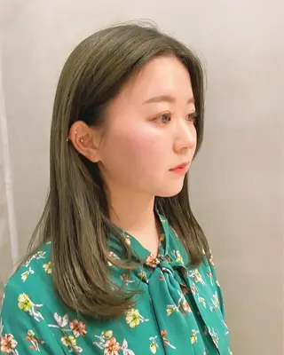 ミディアム カラー デザイン/レイヤー Kaito🐩/栄のヘアスタイル