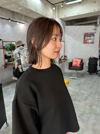 ショート C’LD hair  produce /シールドヘア所属・モテ髪/ボブ/ショー ト/アダチフウトのヘアスタイル