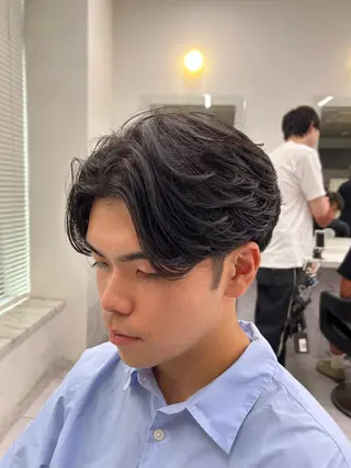 パーマ メンズ 🔷メンズセンターパ ートTAKUMI🔷のヘアスタイル
