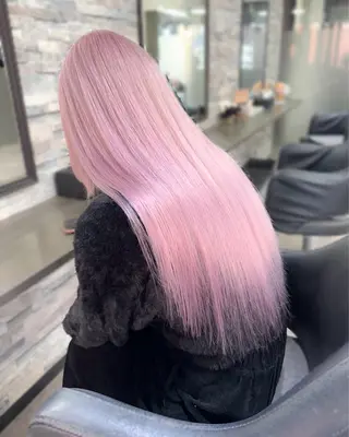 ロング カラー ハイトーンエクステ 🎩カズキ🎩のヘアスタイル