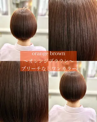 ショート カラー 大宮/韓国ヘア/ yuzuki🌙のヘアスタイル