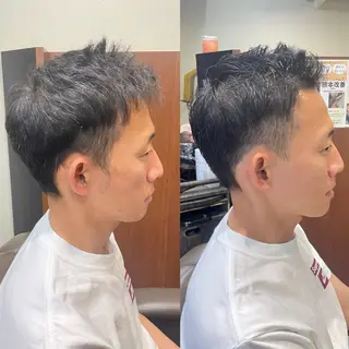 ショート メンズ トレサンパ所属・💈トレサンパ 💈金山駅✂︎愛実のヘアスタイル