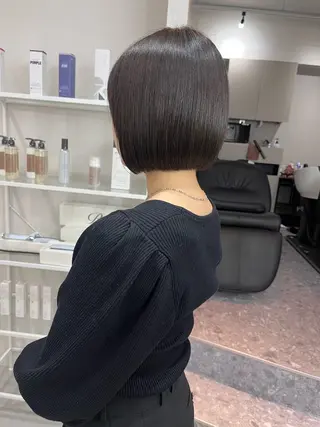 ショート カラー ボブ& 髪質改善FUMIYAのヘアスタイル