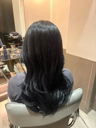 セミロング カラー 🍊暖色カラー🍊 sakuraのヘアスタイル