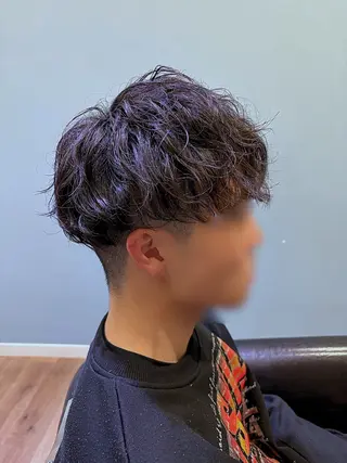 パーマ メンズ のどか 노도카のヘアスタイル