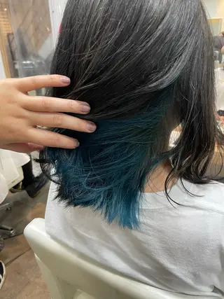 セミロング N°rico川喜田 里衣のヘアスタイル