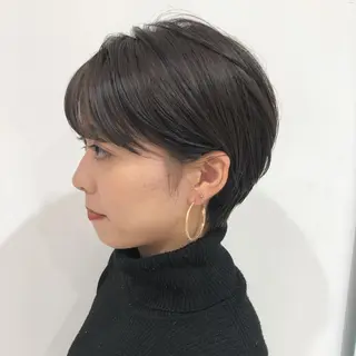 ショート カラー ヤマモト マイのヘアスタイル