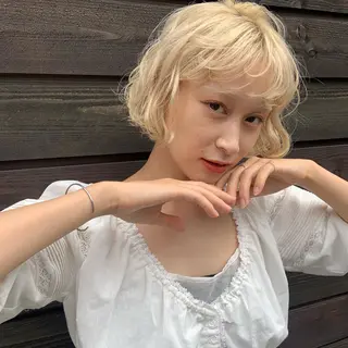 ミディアム ヘアアレンジ 🤍透明感/韓国風 🤍サクラギヒトミのヘアスタイル