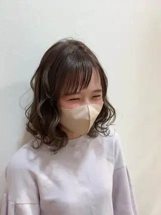 ミディアム カラー ノーブル美容室イオン高橋店所属・鈴木 純子のヘアスタイル
