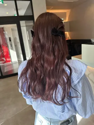 ロング カラー 韓国ヘア🦢🖤 Sayumiのヘアスタイル