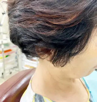 カラー 竹内 秀美のヘアスタイル