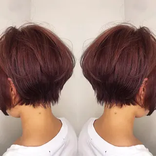 ショート カラー 柴田 祐輔のヘアスタイル