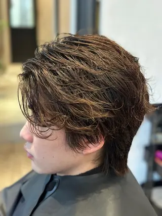 パーマ メンズ RAF TOKYO所属・10月限定モニター 髪質改善美髪矯正のヘアスタイル