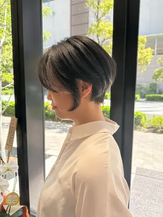 ショート GIEN 西宮ガーデンズプラス所属・中尾 碧斗のヘアスタイル