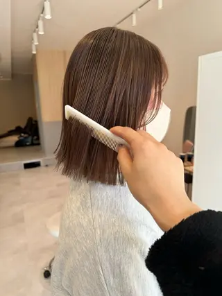 ミディアム カラー ✂️似合わせの魔術師 石田一樹✂️のヘアスタイル