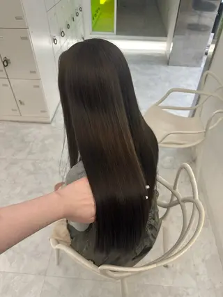 ロング 大人っぽ中韓レディ ヘア🤍MAOのヘアスタイル