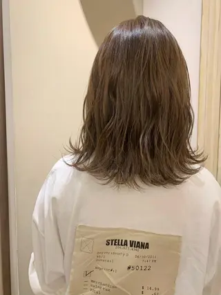 ミディアム 美容室tanacocolo所属・草野 ゆずきのヘアスタイル