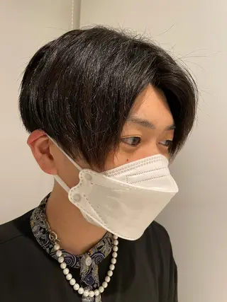 メンズ 島本 燎のヘアスタイル