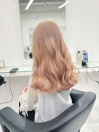 ロング カラー 💖ミルクティー💖 あかり💖のヘアスタイル