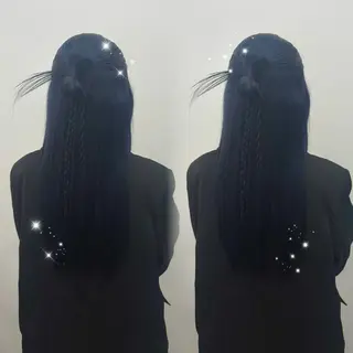 ロング ヘアアレンジ mok 神楽坂店所属・ ︎︎aika  ︎︎のヘアスタイル