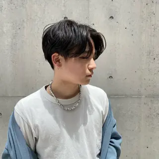 ショート パーマ メンズ 🐺ウルフの神🐺 /カラー/けいすけのヘアスタイル