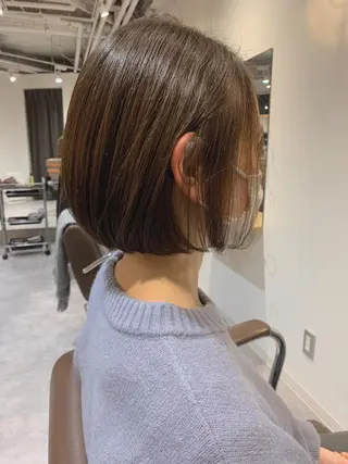 ミディアム MIA 菅原のヘアスタイル
