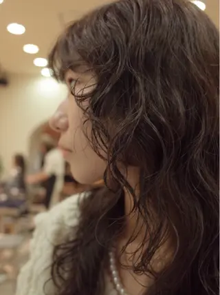 パーマ ウルフ、ボブ美容師 今井のヘアスタイル