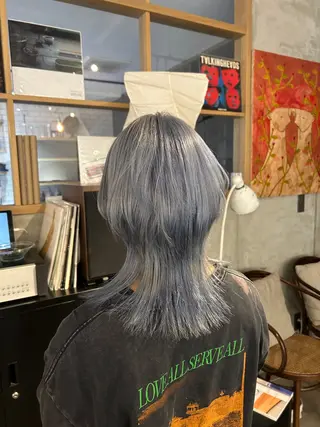 カラー 植田 瑠菜のヘアスタイル