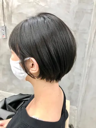 ショート カラー ショート・ボブ 徳竹淳一のヘアスタイル