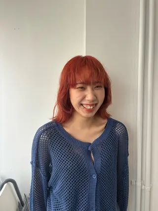カラー 平田 楓真のヘアスタイル