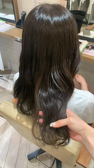 カラー 暖色/艶カラー🍑☆ /杉村夏希のヘアスタイル