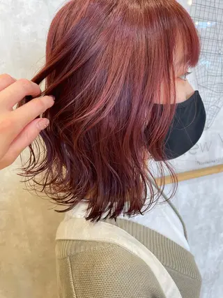 カラー 三村 桜生のヘアスタイル