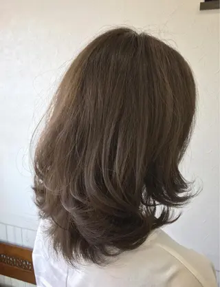 ミディアム カラー Rise Heart 中村 裕介のヘアスタイル