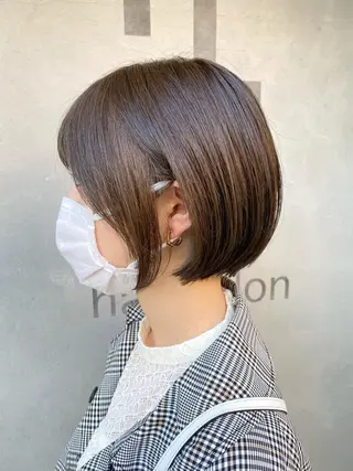ショート カラー lmu by if所属・久保 亮太のヘアスタイル