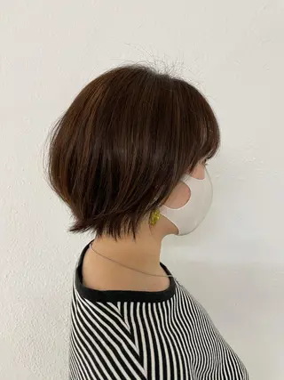 ショート カラー 【東北メンズヘア1 位受賞🥇】本間祐太のヘアスタイル