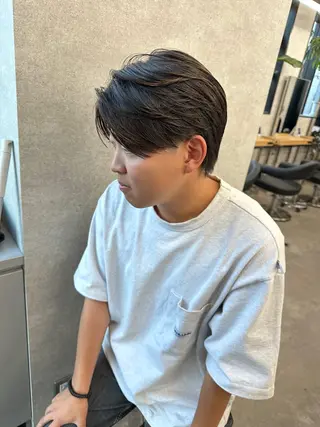 ショート パーマ メンズ 【メンズ特化】 笹目純のヘアスタイル