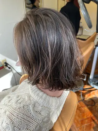 ショート パーマ 似合わせカット/ すずきたつやのヘアスタイル