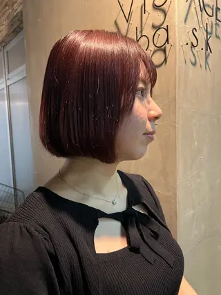 ショート カラー ブリーチカラー🫧 いぐち しょうた🫧のヘアスタイル