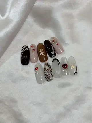 ネイル ネイリストUSUI♡ パラジェルフィルインのネイルデザイン