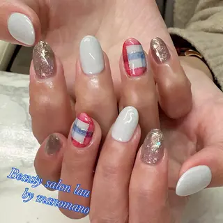 ネイル ラウバイマノマノ なかざとのネイルデザイン