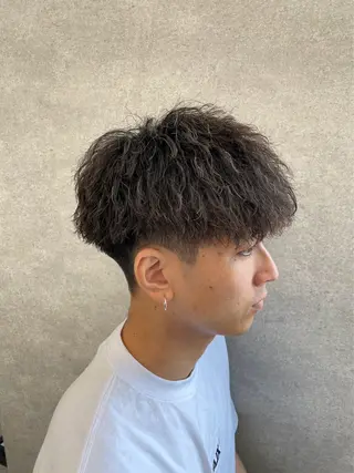 パーマ メンズ イケメン製造機 🔥上原沙羅🔥のヘアスタイル